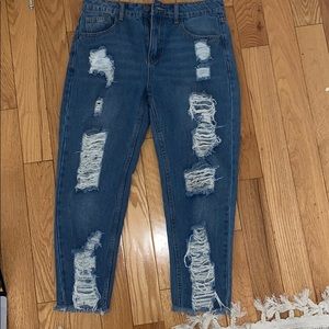 Distressed Jeans